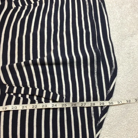 J Crew Factory striped funnel neck top - Picture 8 of 8